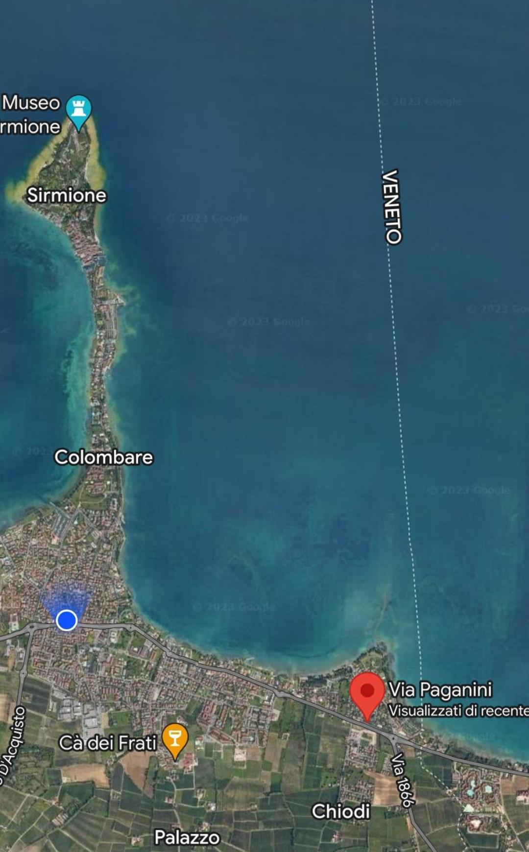 Casa Vittoria Sirmione Punta Gro Con Piscina公寓 外观 照片